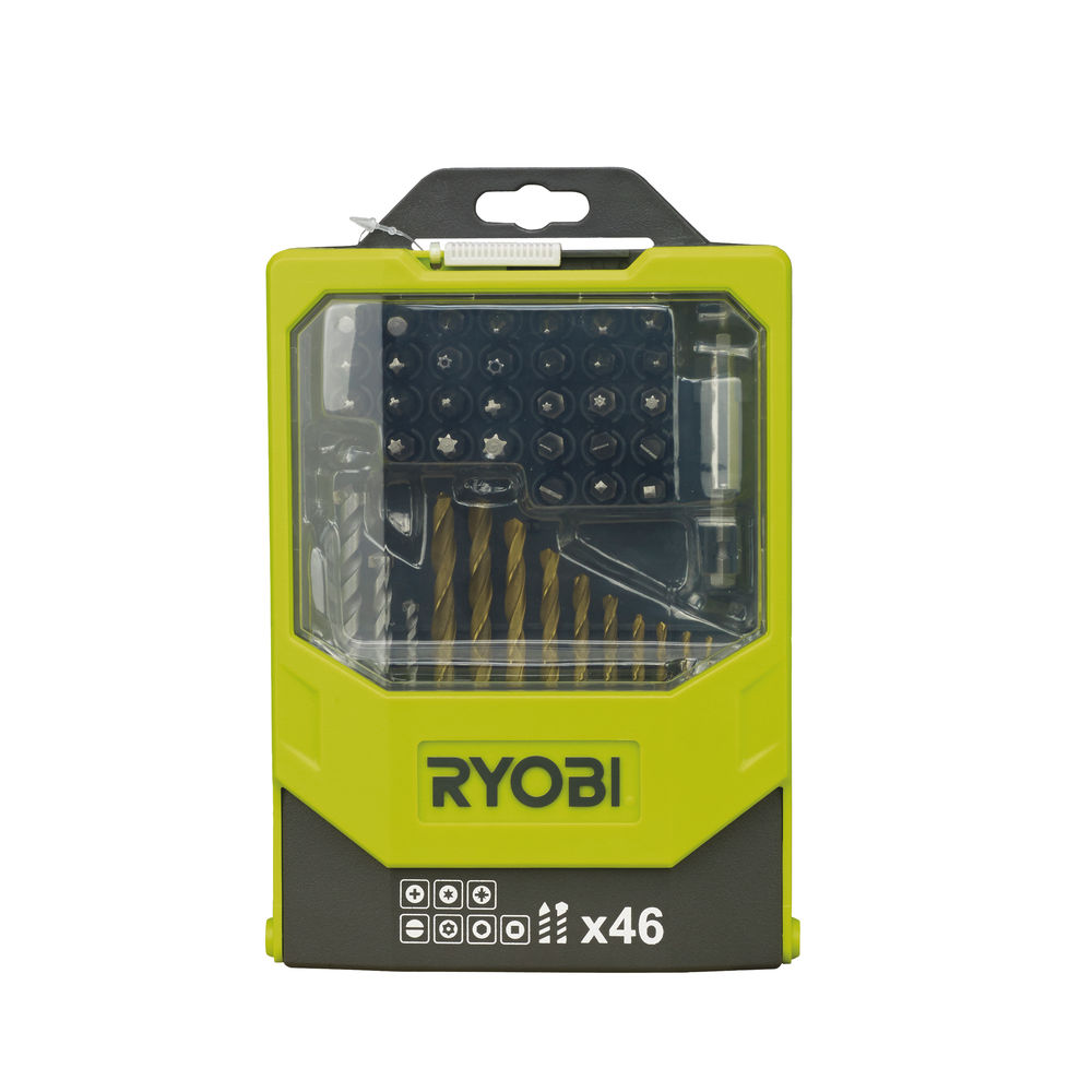 Ryobi RAK 46 MIX46 ks sada vrtákov a šrobovacích bitov
