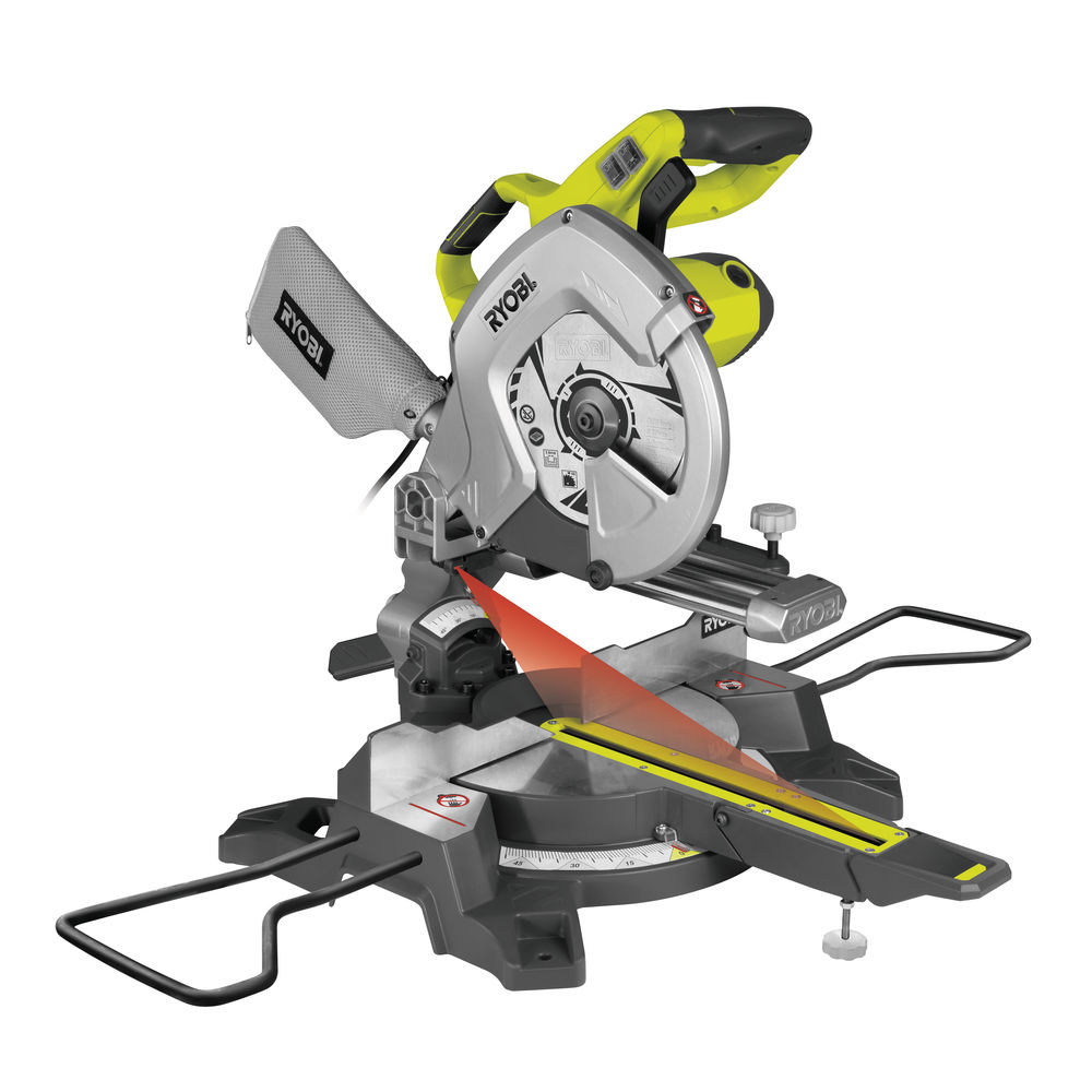 Ryobi EMS 254 L254 mm pokosová píla s laserom