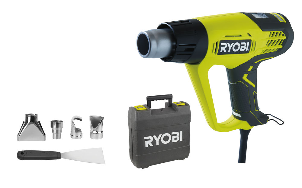 Ryobi EHG 2020 LCDteplovzdušná pištoľ s LCD displejom 2000 W
