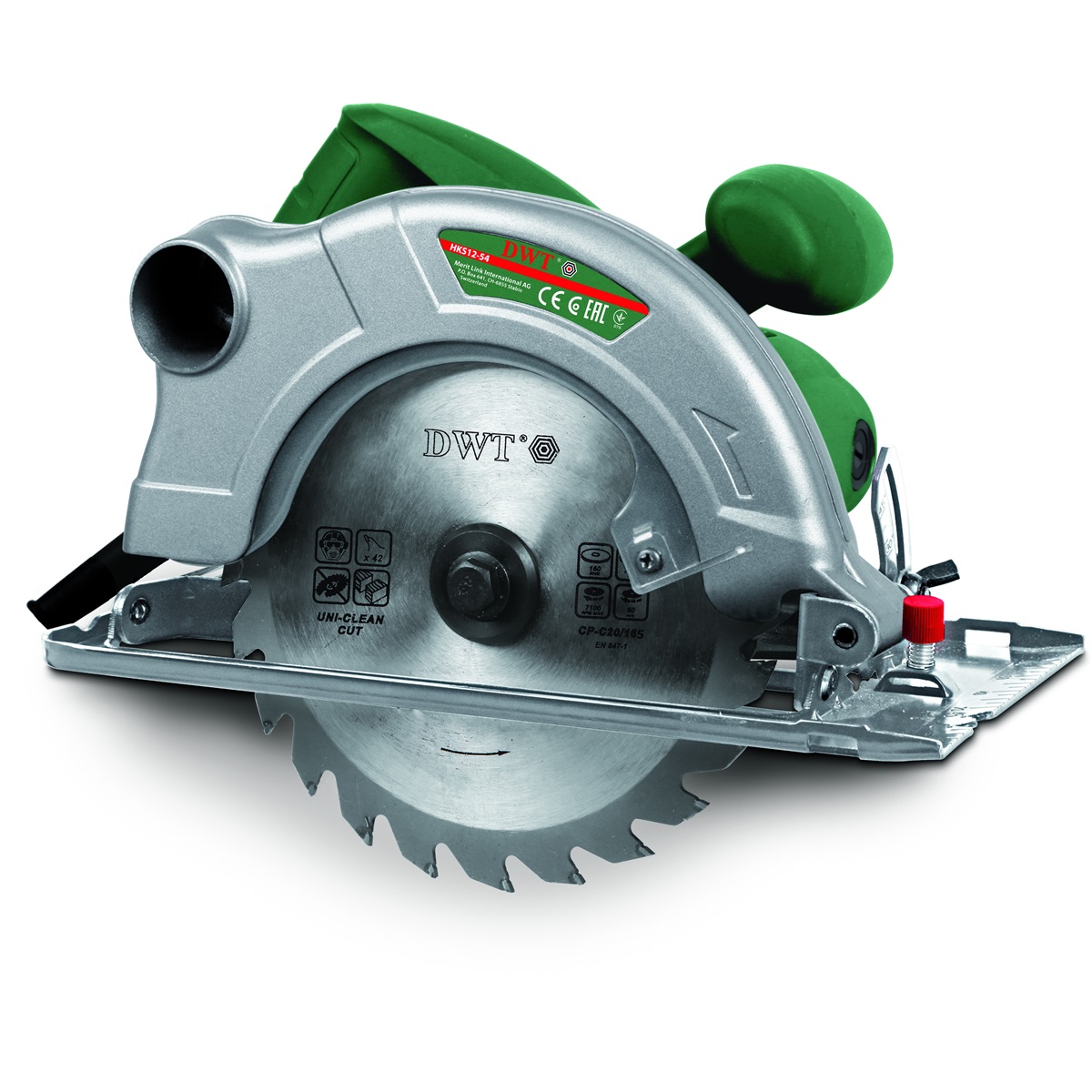 elektrická okružní pila 1200W DWT HKS12-54