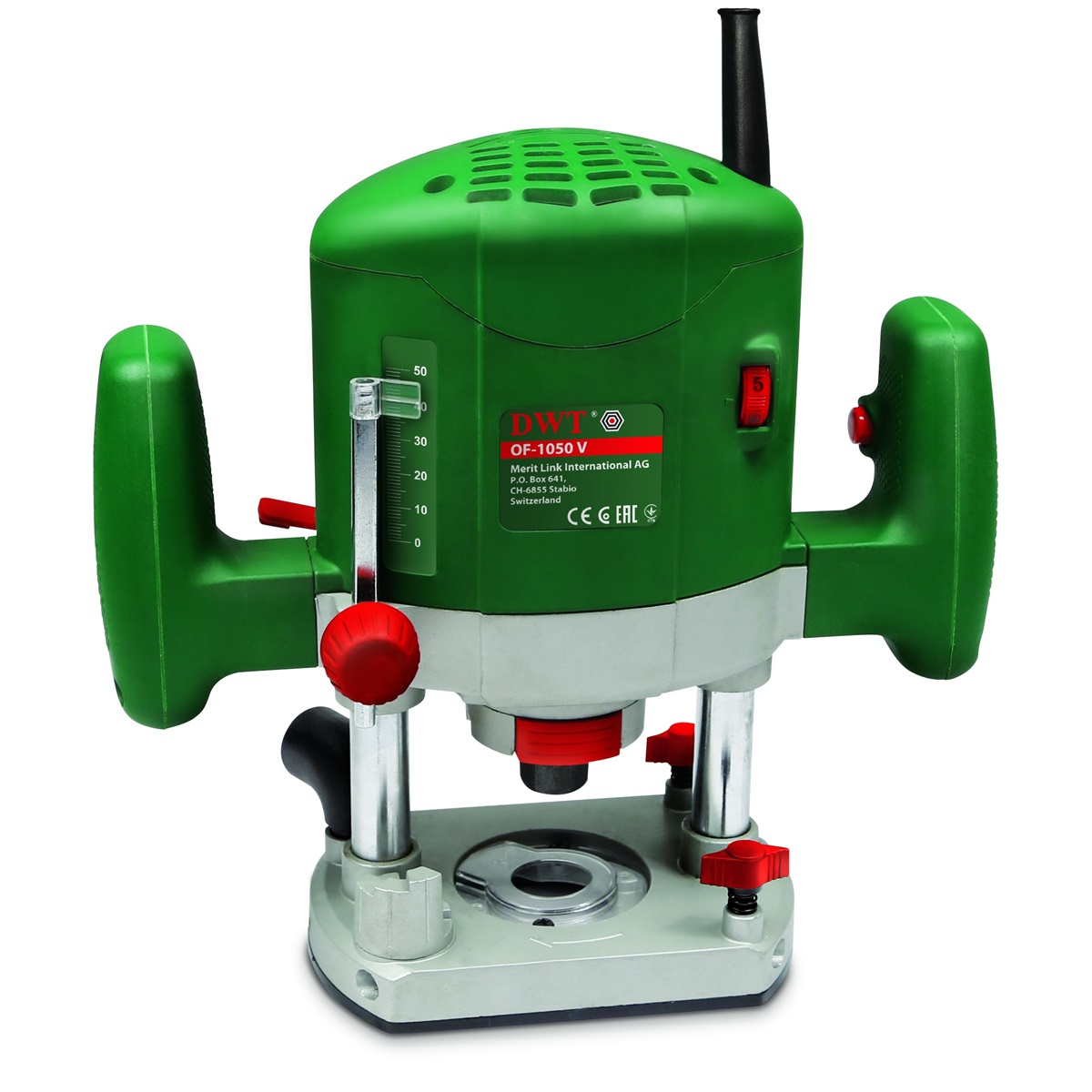 elektrická horní fréza 1050 W DWT OF-1050 V