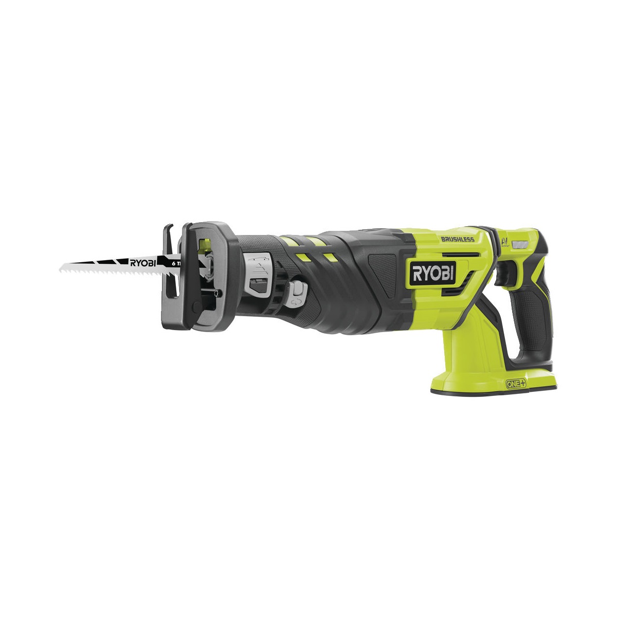 Ryobi R18RS7-0aku 18 V bezuhlíková šavlová pila ONE+ (bez baterie a nabíječky)