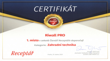 Riwall PRO – nejoblíbenější značka zahradní techniky v ČR