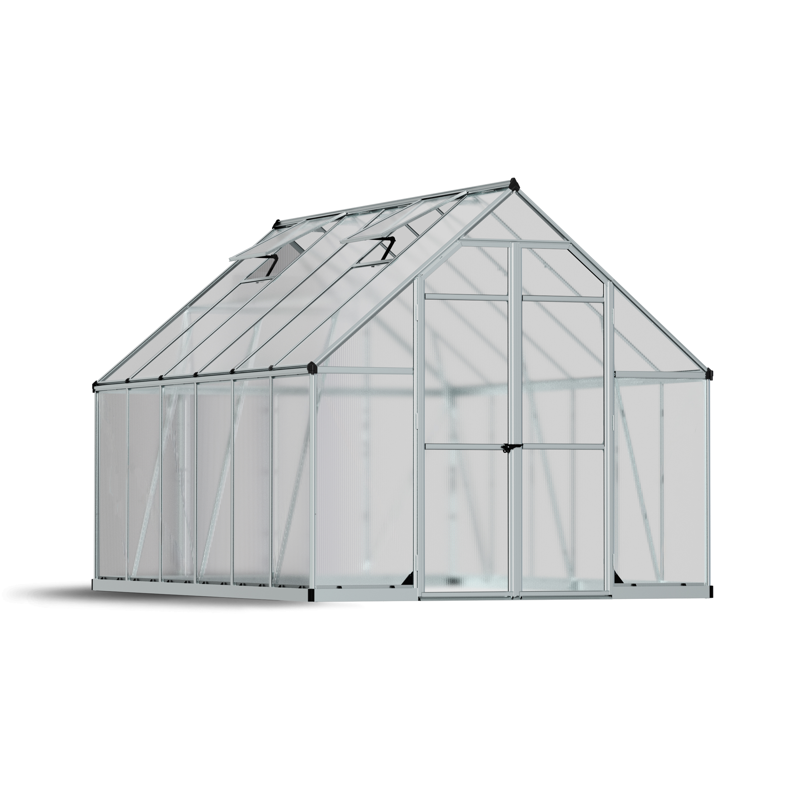 Palram - Canopia Essence 8' x 12' Silver