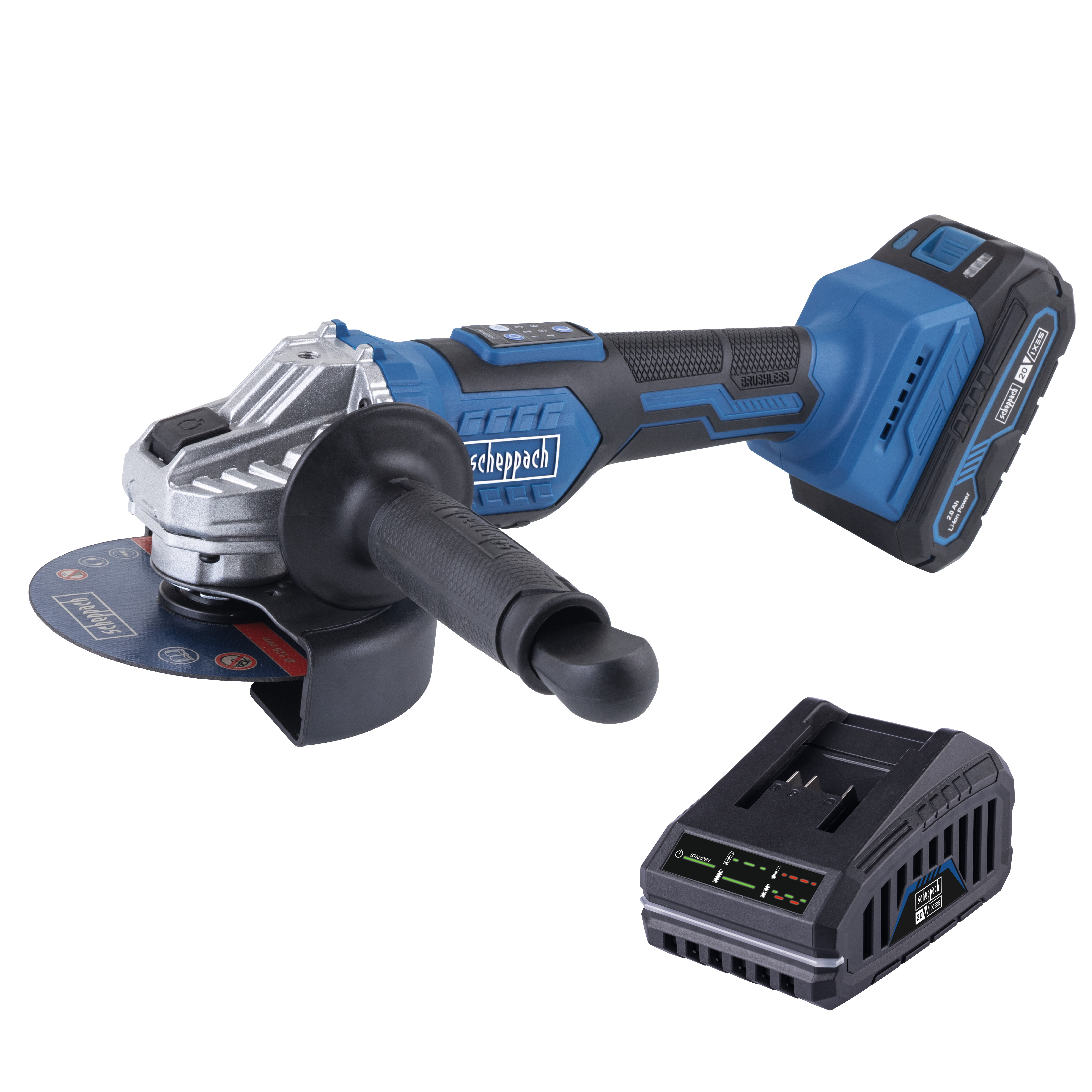 Scheppach BC-AG125-X-SET S