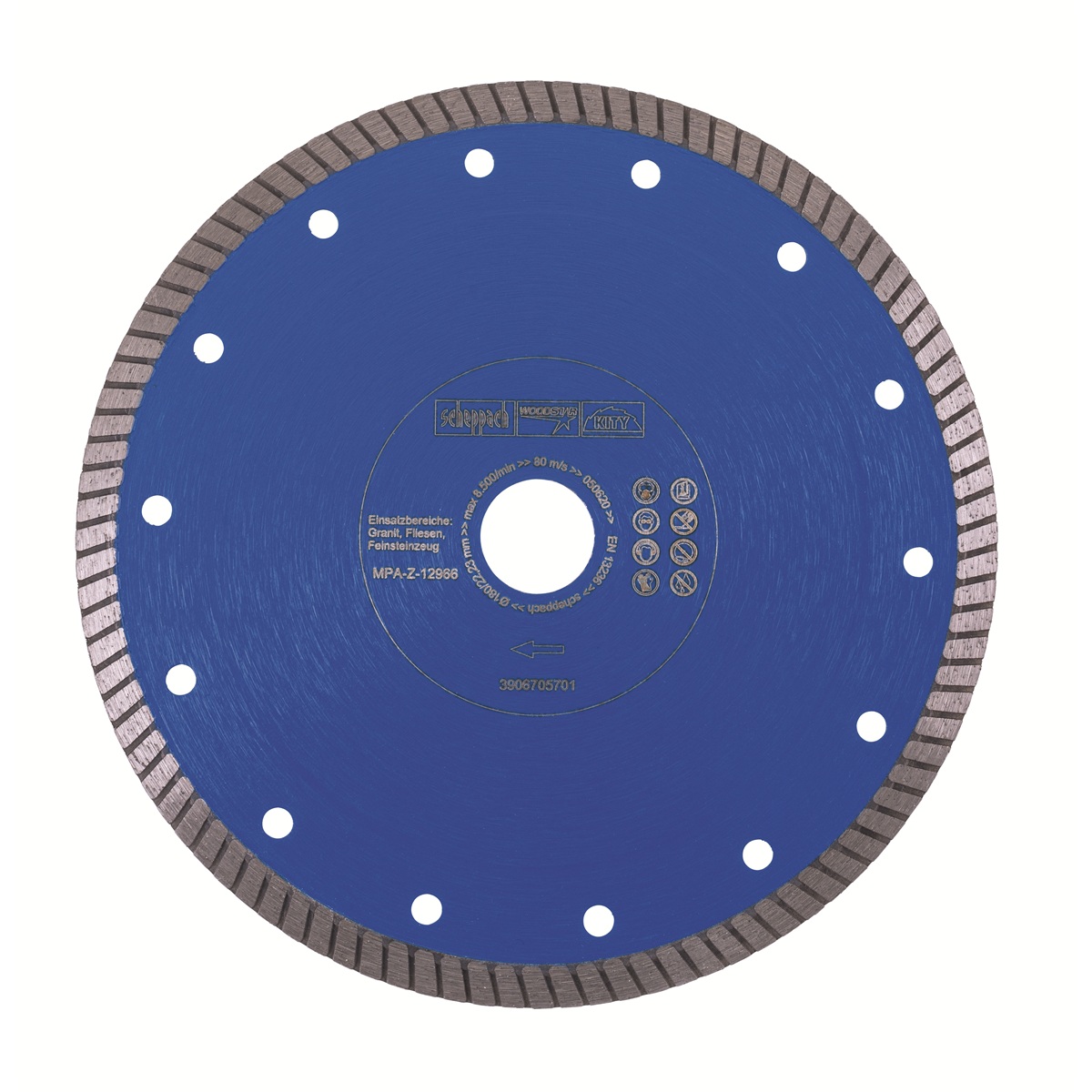 Scheppach Diamantový rezný kotúč (180 x 22,23 x 2 mm)