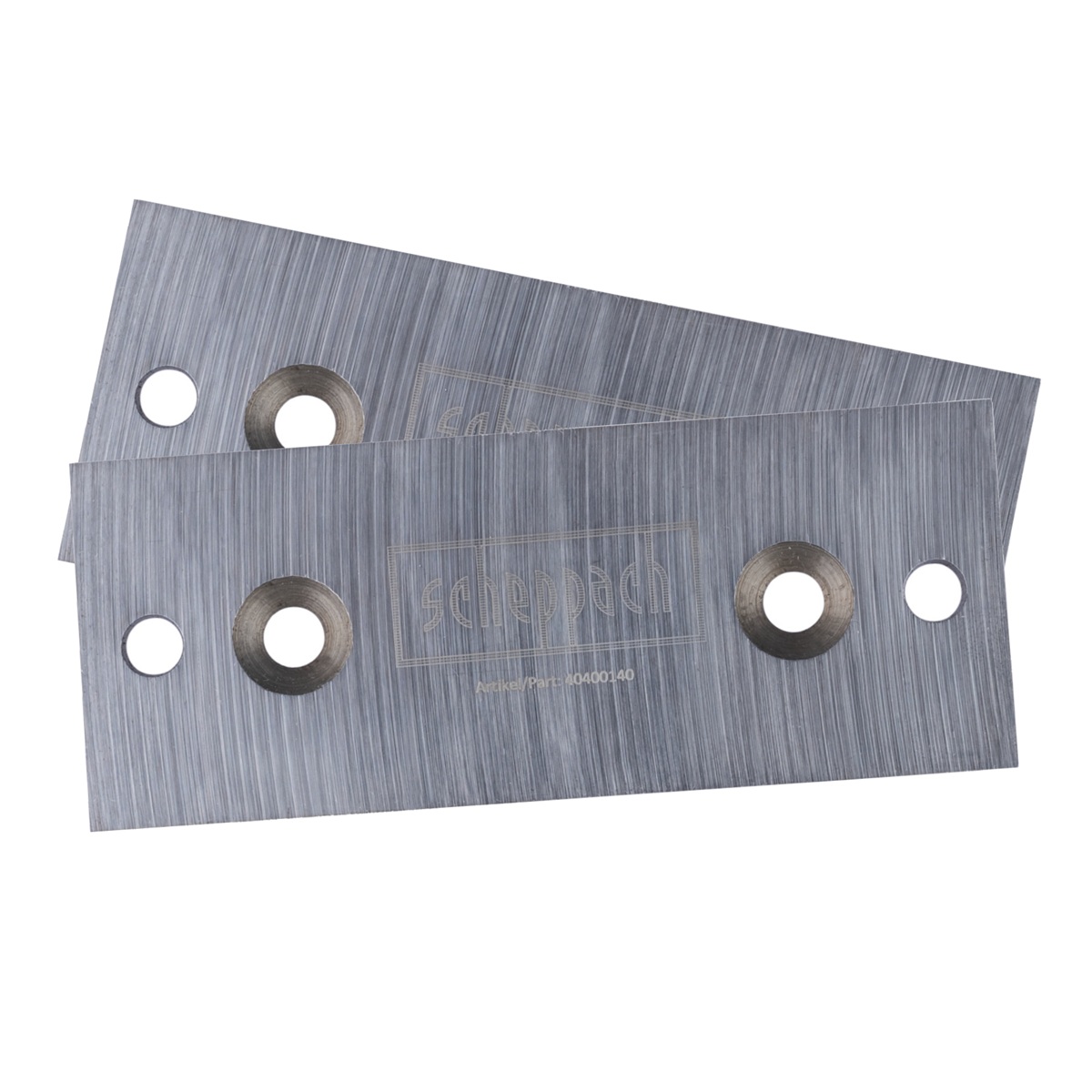 Scheppach Obojstranné nože 100 x 40 x 4 mm ( 2 kusy )