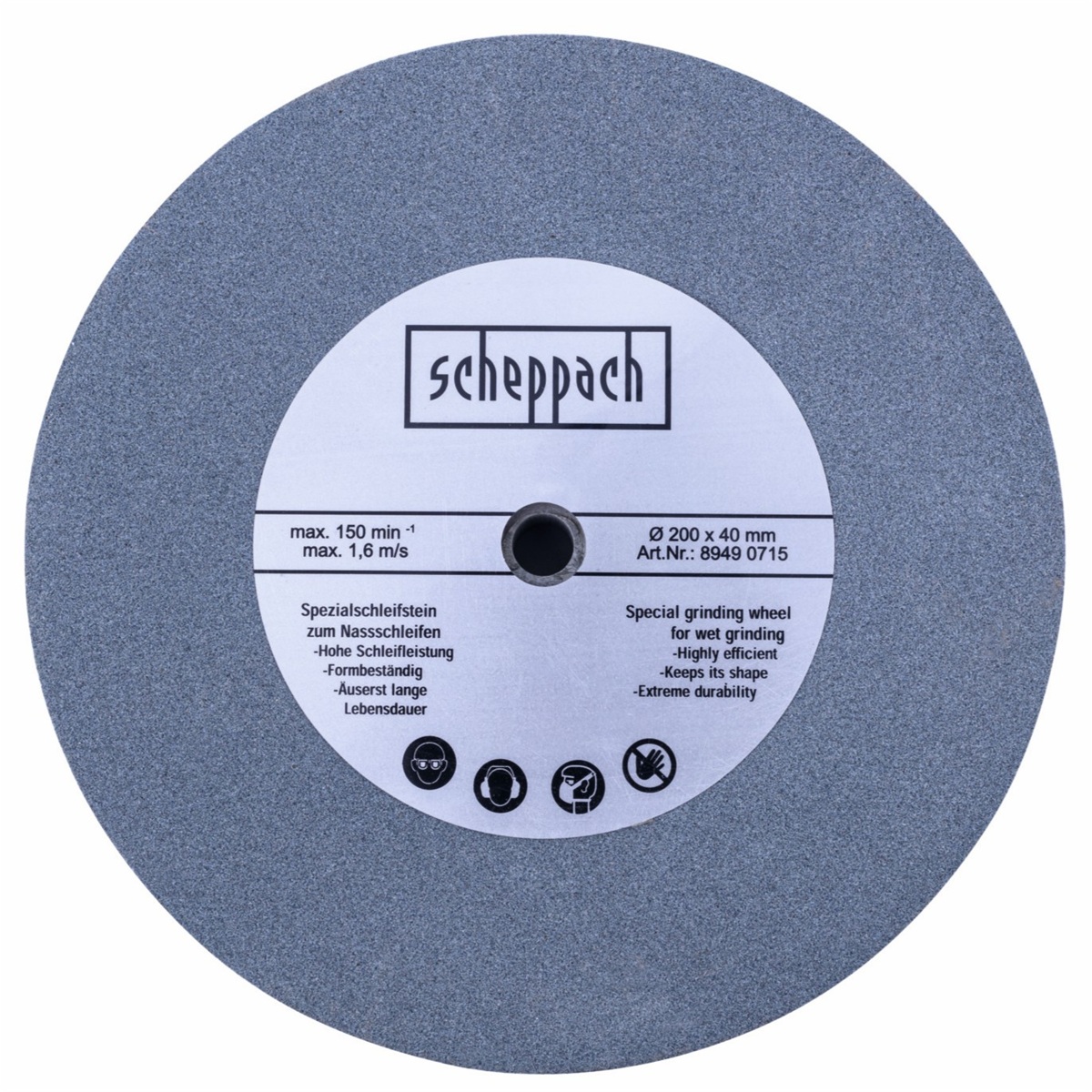 Scheppach Brúsny kotúč ( 200 x 40 x 12 mm, K220 )