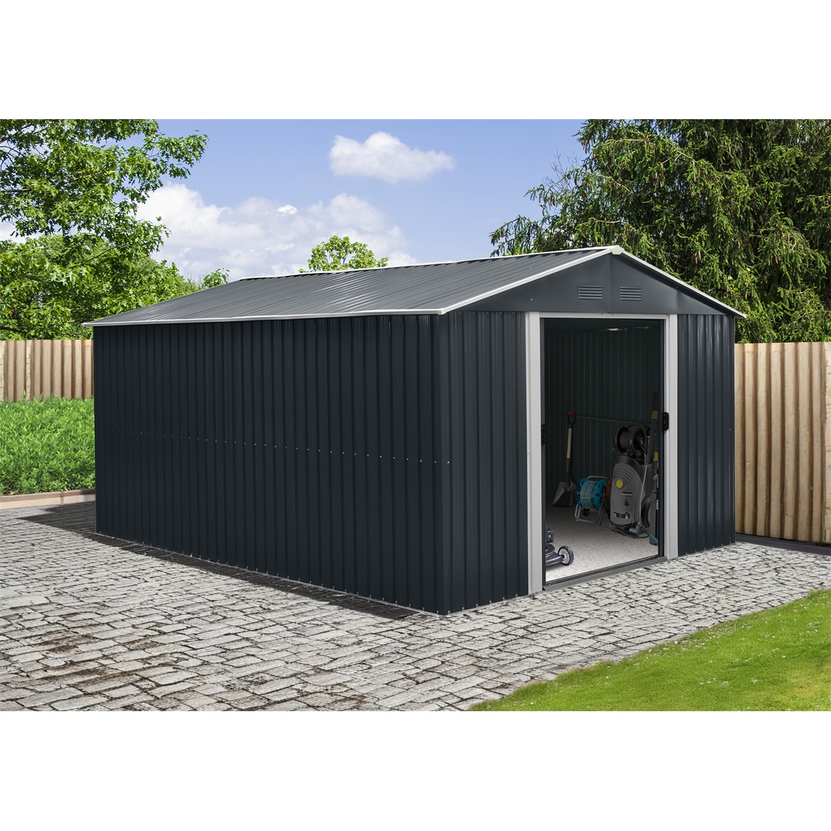 Riwall PRO RMSA 12x10 Anthracite